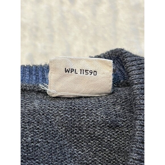 Weatherproof Vintage Mens Gray V-Neck Sweater 100% Cotton Sz XL - Picture 8 of 12